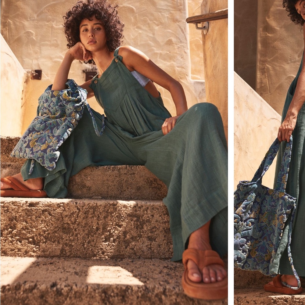 Sun-Drenched Overalls